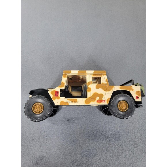 Vintage 1997 Lanard Toys Military Humvee Vehicle Camouflage First Lt D.E. Bashaw - Picture 7 of 12